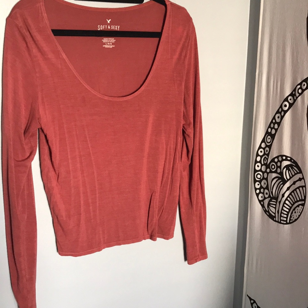 Soft &sexy long sleeve shirt